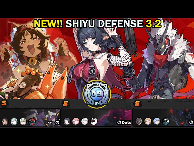 NEW Shiyu Defense! | Nekomata, Jane & S Billy! | Node 5 S+ Clear | Zenless Zone Zero ZZZ 3.2【ゼンゼロ】