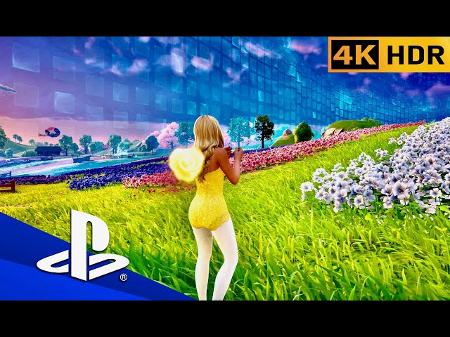 Fortnite Sabrina Carpenter Skin Gameplay PS5 Pro 4K HDR | Icon Series
