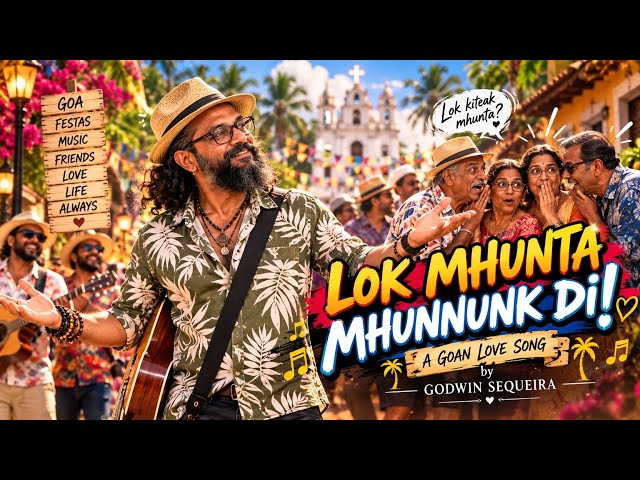 LOK MHUNTA — MHUNNUNK DI! | Goan Konkani Song | Godwin Sequeira