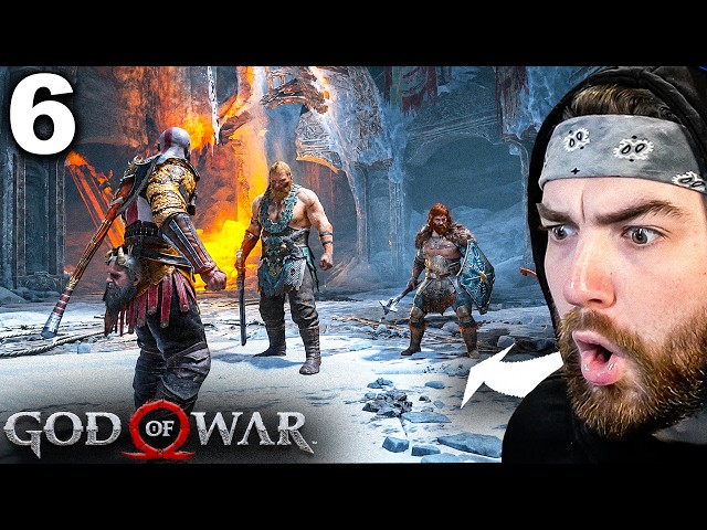 FIGHTING THOR'S SONS IN GOD OF WAR… | First Time Playing [6]