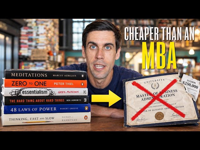 All These Books Are Cheaper Than An MBA