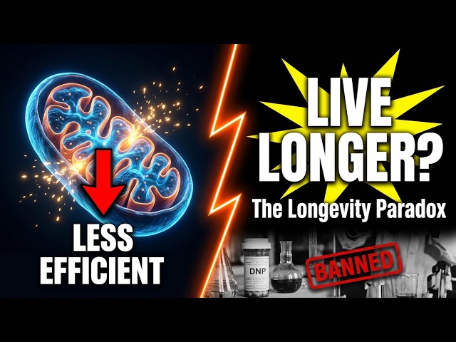 Your Mitochondria Are Too Efficient (And It's Killing You Slowly)
