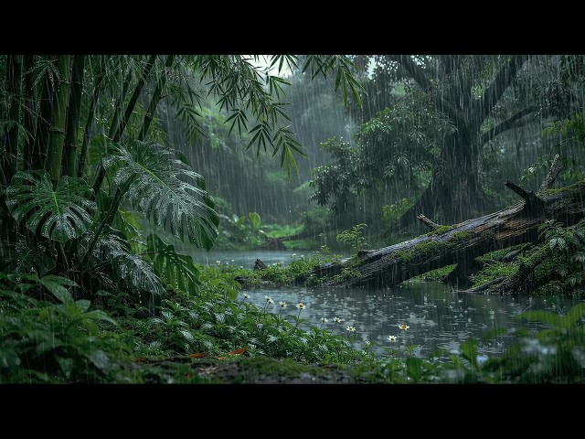 No ads Create a Perfect Sense of Calm with Soft Rain Sounds for Sleeping at Lakeside