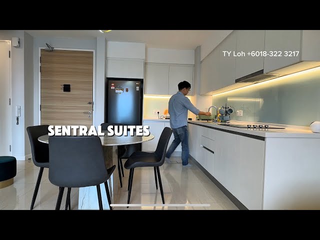 🔥 Sentral Suites @ #KLSentral—😱Still come with FREE Defect Period ⁉️ Fully Furnished 3-Bedroom Condo
