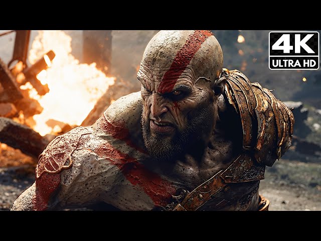 GOD OF WAR Game Movie – Kratos Story From Beginning to Ragnarök [4K HDR]