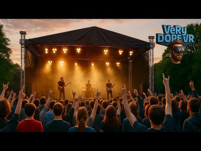 Virtual Concert Experience! [VR180 4K]