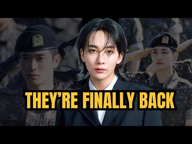 15+ K-Pop Idols Returning From Military In 2026