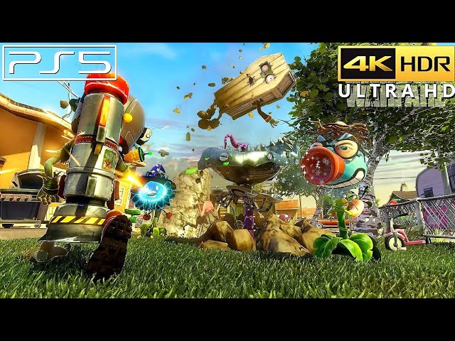 Plants vs Zombies Garden Warfare (PS5) 4K 60FPS HDR Gameplay