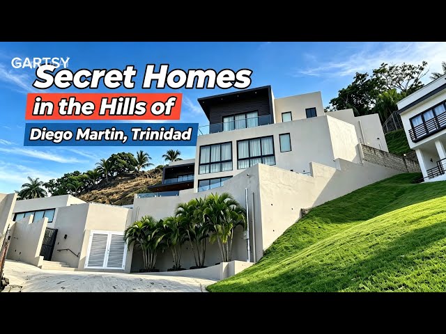 Touring Weathering Heights in the Hills of Diego Martin Trinidad (4K)
