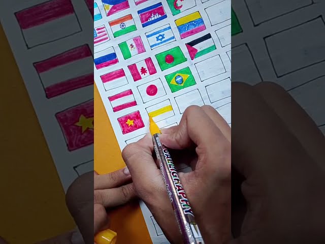 Country 🌏‼️ Flag Colouring Mega Live 🚨 Day 20 🫶🏻✨