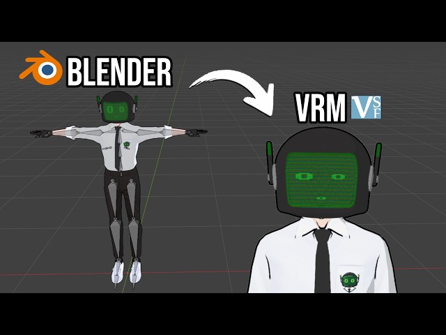 How I turned this Blender Character into a VTuber (WITHOUT UNITY)