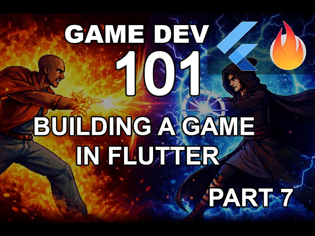Build a 2D Fighting Game in Flutter (Flame) – Part 7 | Shooting, Collisions & Game Over