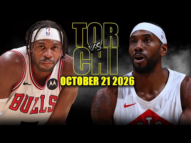 Chicago Bulls vs Toronto Raptors Full Game Highlights - October 21, 2026 | NBA Season