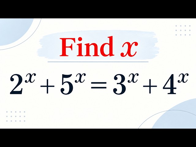You Don’t Need Logs to Solve This