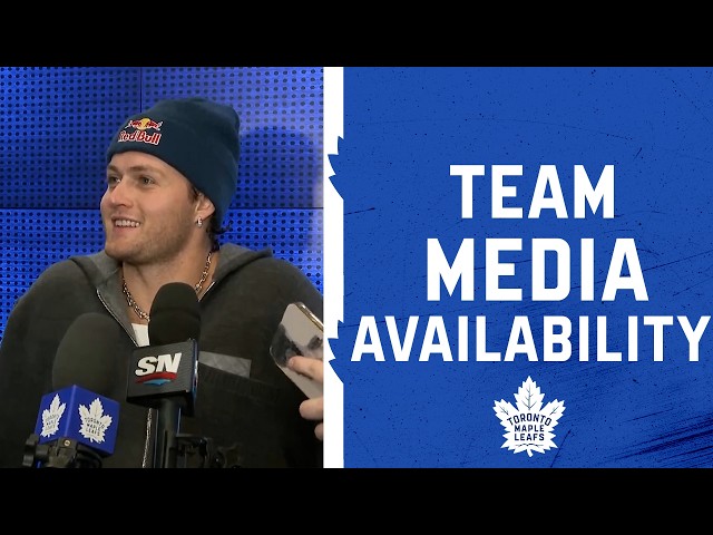 Maple Leafs Full Media Availability | Pregame vs New York Rangers | October 22, 2026