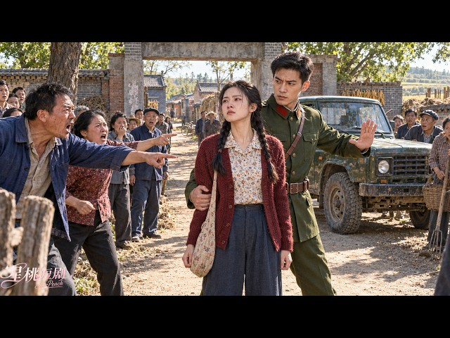 【Dub】她穿到七零成了带弟求生的孤女，还被村姑造谣半夜私会男人，所有人都笑她没人要！谁知退伍军官见她第一眼就认定了她！#ChineseDrama