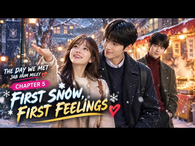 First Snow, First Feelings | The Day We Met | Chapter 5❄️❤️
