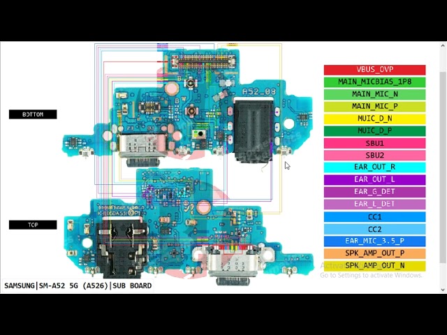 Samsung A52 5G A52S A526 Charging Mic & Speaker Problem | Usb Sub Board Fake Charging & No Sound Fix