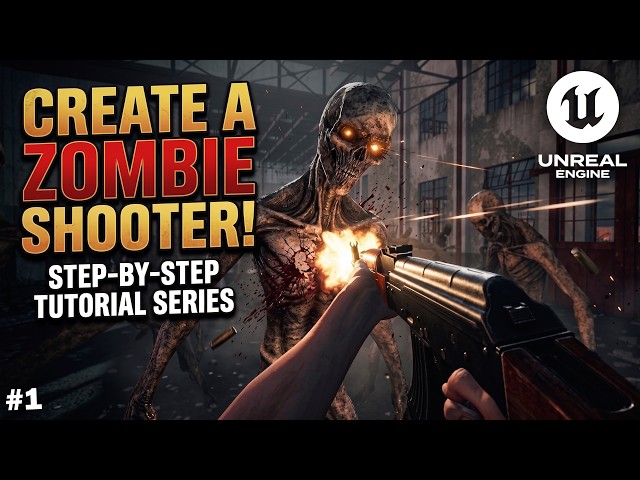 How to Make a Zombie Shooter FPS Game in Unreal Engine 5 | Part 1