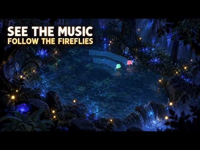 Follow the Fireflies | AniFace Music Visualization in 4K60