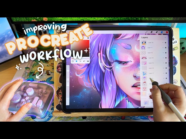 BEST iPad accessory for Procreate? ✦ Review + what's in my tech bag feat. Tourbox 🤍