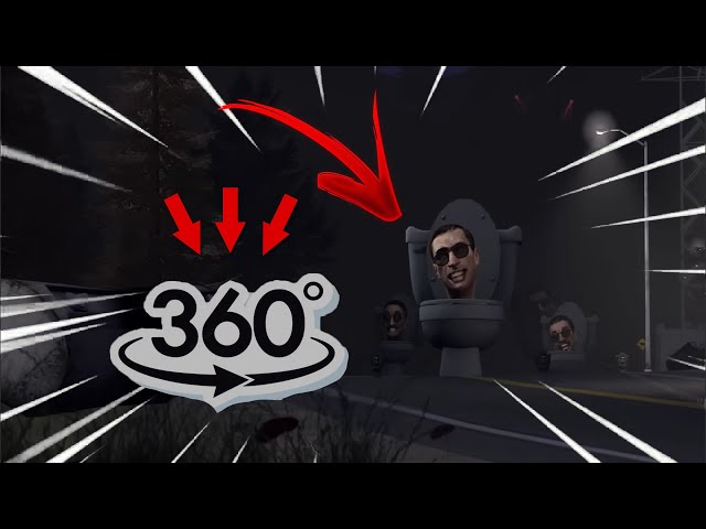 Skibidi Toilet 43 Finding Challenge But it's 360 degree video