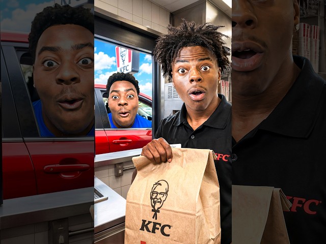 iShowSpeed Gets A Job at KFC!