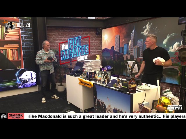The Pat McAfee Show Live | Thursday October 15th 2026