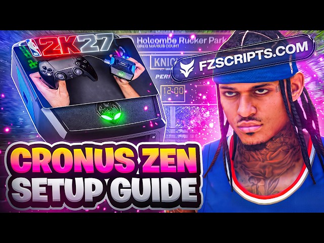 The EASIEST NBA 2K27 Cronus Zen Script Setup Guide for All Consoles!