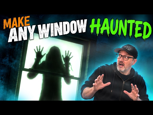 Make Any Window HAUNTED for Halloween!