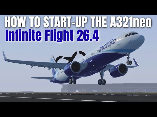 The EASIEST way to STARTUP THE A321neo (INFINITE FLIGHT)