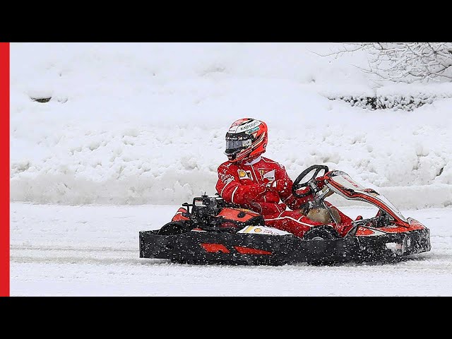 Kimi in Drone Race 360° | Shell #Motorsport