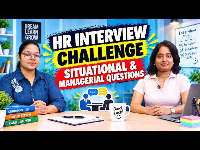 Can You Handle These HR & Managerial Interview Questions? #mock #interview #networking