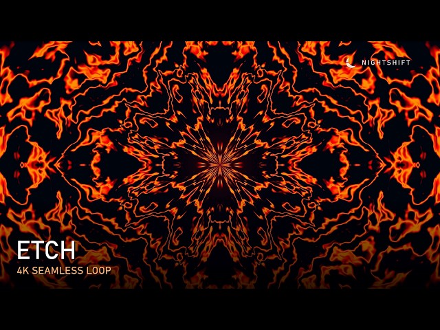 ETCH — 4K VJ Loop | 10 Minutes Seamless | Free to Use | NIGHTSHIFT