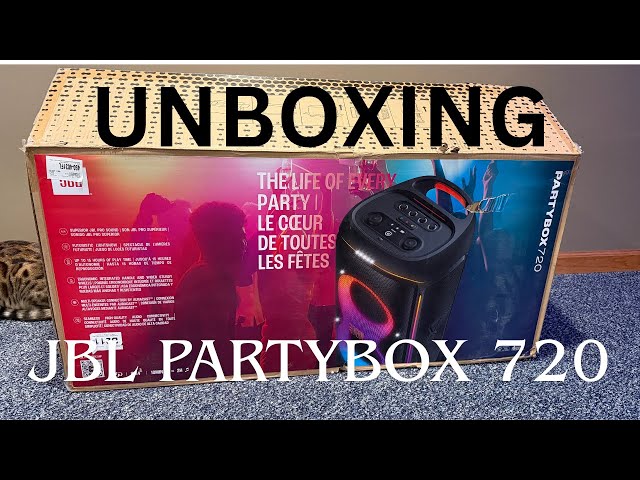 Распаковка JBL Partybox 720