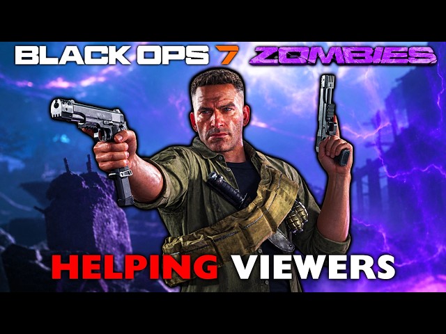 HELPING A VIEWER BEAT ALL BO7 ZOMBIES EASTER EGGS FOR THE FIRST TIME!