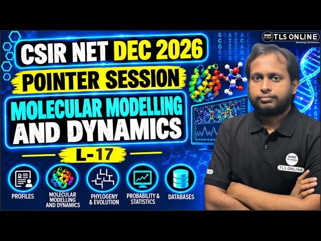 𝐂𝐒𝐈𝐑 𝐍𝐄𝐓 𝐃𝐞𝐜 𝟐𝟎𝟐𝟔: 𝐌𝐎𝐋𝐄𝐂𝐔𝐋𝐀𝐑 𝐌𝐎𝐃𝐄𝐋𝐋𝐈𝐍𝐆 𝐀𝐍𝐃 𝐃𝐘𝐍𝐀𝐌𝐈𝐂𝐒 | 𝐋-𝟏𝟕 | 𝐏𝐨𝐢𝐧𝐭𝐞𝐫 𝐒𝐞𝐬𝐬𝐢𝐨𝐧
