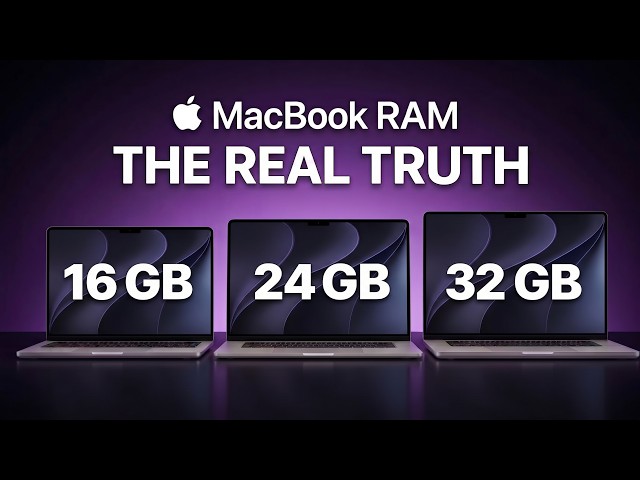 How Much RAM Do You ACTUALLY Need in a MacBook?