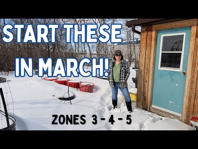 Seed Starting for March - Cold Climate Gardening