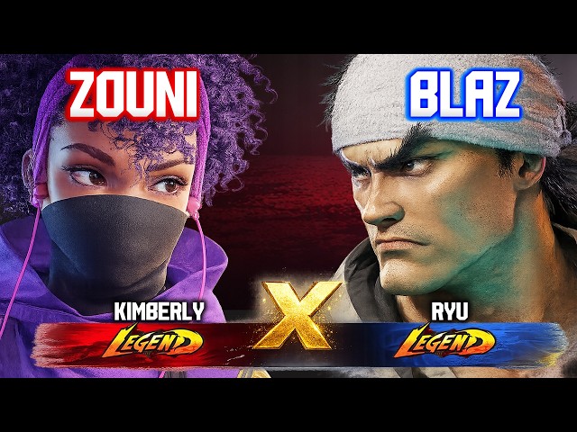 🔥 SF6 — Ryu (BLAZ vs Zouni) Kimberly🔥 Street Fighter 6 High Level