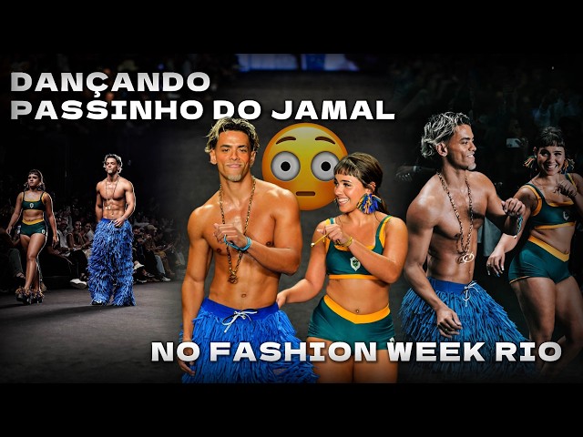 I debuted the dance move at Rio Fashion Week! 🔥