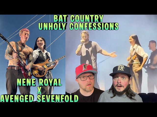 NENE ROYAL X AVENGED SEVENFOLD - Bat Country & Unholy Confessions REACTION 