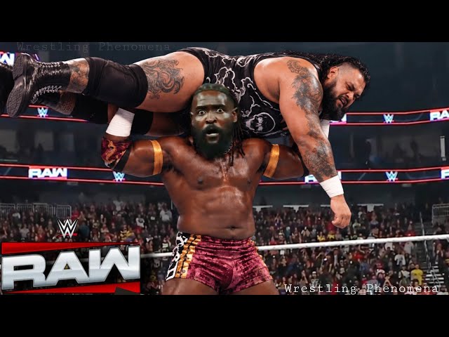 WWE 1 October 2026 Bronson Reed Vs Oba Femi Brutal Match WWE Raw Highlights
