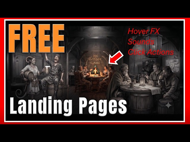 New Landing Page 2.0 features!! Free in Foundry VTT #foundryvtt #dnd Landing Page Module v2.0
