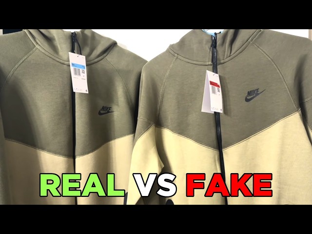 How To Tell if your Nike Tech Fleece is Real or Fake | Spot a Replica (2026)