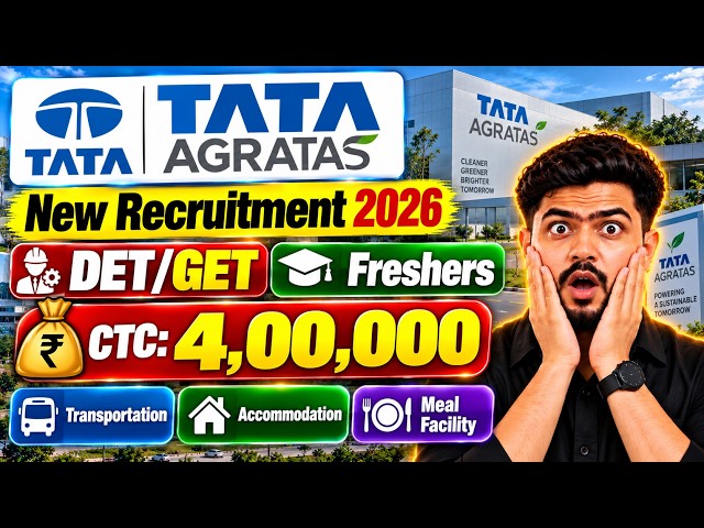 🚨TATA GROUP SHOCKING HIRING 2026 | DIRECT OPPORTUNITY 😱