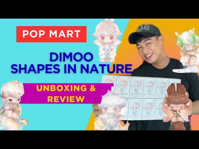 UNBOXING POPMART DIMOO SHAPES IN NATURE SERIES