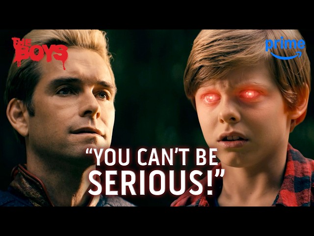 Homelander Gives Ryan a Flying Lesson | The Boys Season 2 | Clip | Prime Video