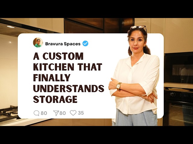 From Builder Kitchen To Custom Kitchen: How We Created More Storage | Amita Trehan