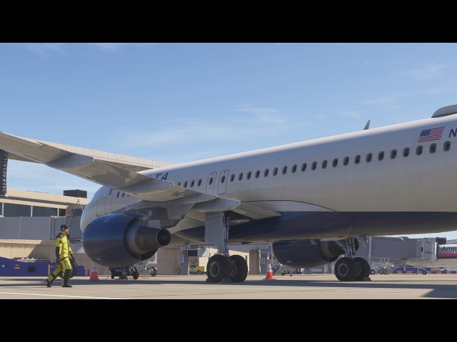 Flying the Fenix Airbus A320 V3 from Dallas to Denver in Flight Simulator 2024